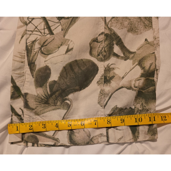 Anthropologie Pilcro Silky Beach Cargo Pants Manel Villalonga Linen/Lyocell - Picture 9 of 11